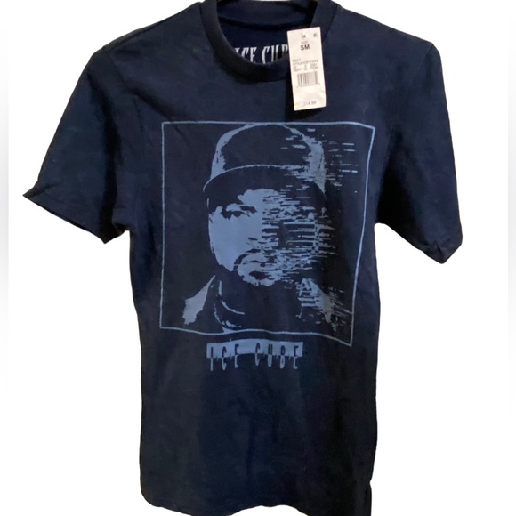 ice cube Other - Retro ICE CUBE Marbled Blue Hip Hop RAP Men’s S T-Shirt NWT MINT